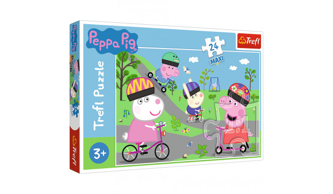 TREFL PEPPA PIG Maxi Пазл Свинка Пеппа, 24 шт.