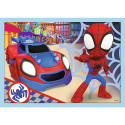 TREFL SPIDER-MAN Puslekomplekt 4in1 Spidey