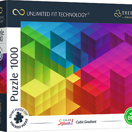 TREFL Prime pusle Color Splash Cubic Gradient, 1000 osa