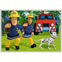 TREFL FIREMAN SAM Pusle komplekt, 10 tk, Tuletõrjuja Sam