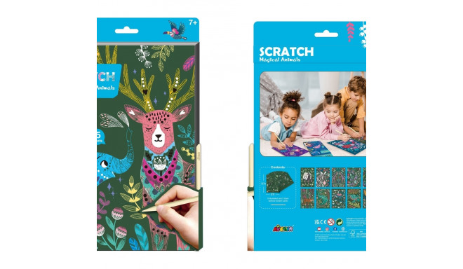 AVENIR Kraapimiskomplekt Maagilised loomad