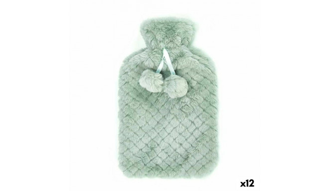 Hot Water Bottle Green Plastic 1,8 L (12 Units)