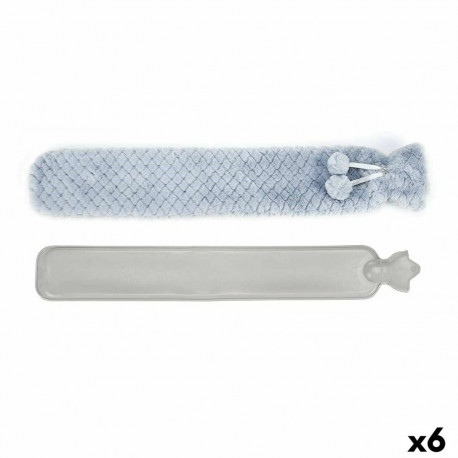 Hot Water Bottle Gift Decor ZY2000-LB-B ZY2000-LB-B Blue Plastic 2 L (6 Units)