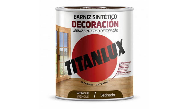 sintētiskā laka Titanlux m11100714 Dekors Satīna apdare Wengue 250 ml