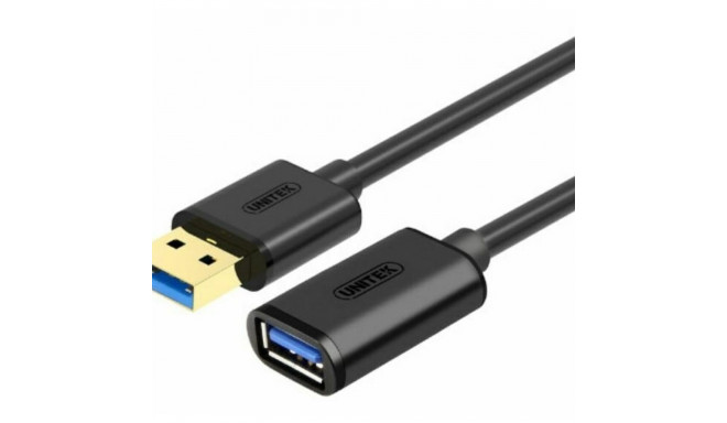 USB Pikendusjuhe Unitek Y-C456GBK Must 50 cm