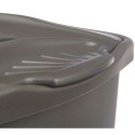 Veļas grozs Stefanplast Antracīts Plastmasa 50 L 37 x 56 x 39 cm (6 gb.)