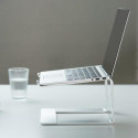 Gembird NBS-D1-01 laptop stand Aluminium, Silver 39.6 cm (15.6")