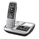 Gigaset E560A telephone DECT telephone Caller ID Black, Silver