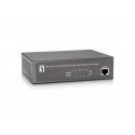 LevelOne 5-Port Fast Ethernet PoE Switch, 802.3at/af PoE, 4 PoE Outputs, 65W