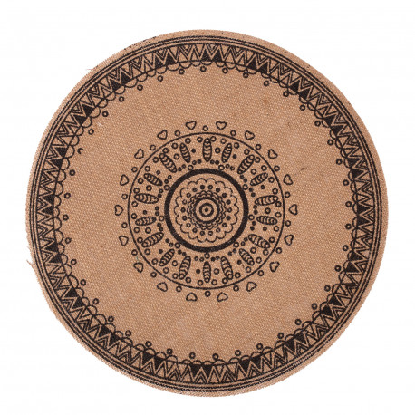 Lauamatt SUN, must trükk, mix