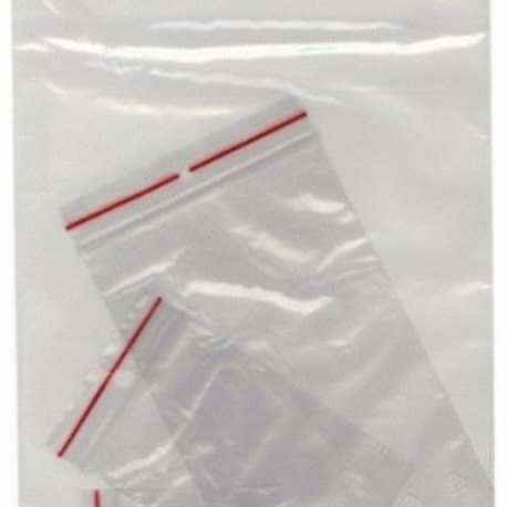 Kilekott minigrip 150x200mm 35mic, laiema sulguriga 100tk/pk
