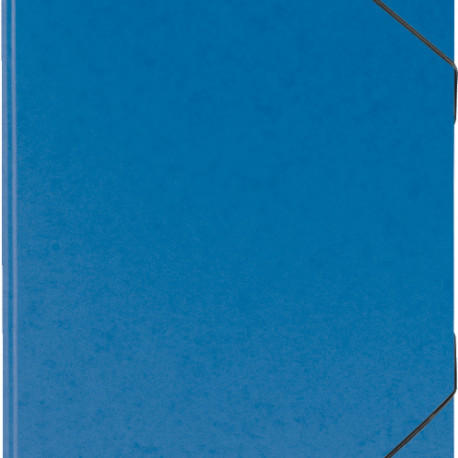 Kummiga mapp A3 sinine kartong, Brunnen