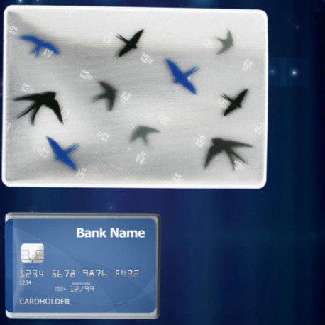 Helkur -kaardihoidja Pääsuke (Swallows) 95x65mm