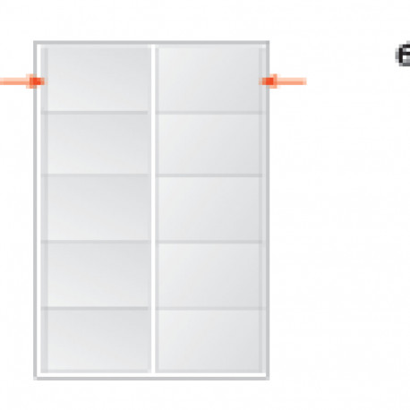 Kiletasku iseliimuv nimesildile 60x100 10tk lehel, 1leht