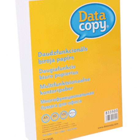 Koopiapaber A5 80g Data Copy 500lehte/pk