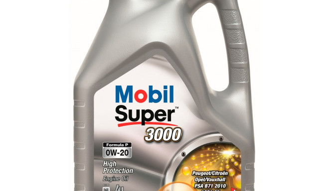 Mobil Super 3000 Formula P 0W20 C5 4L