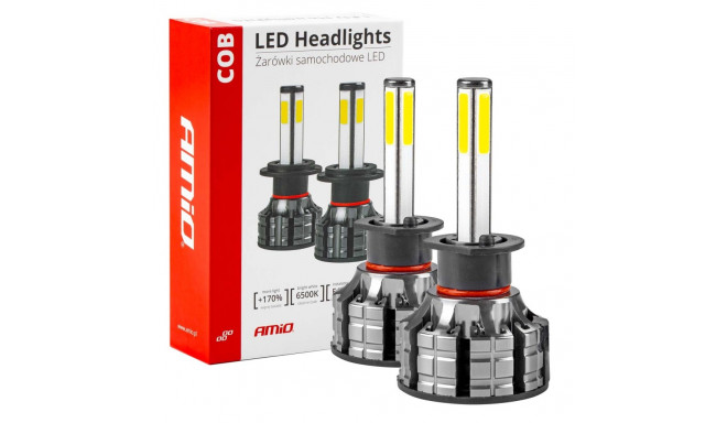 Led H1 2tk, 4 SMD COB ledi, 12/24V,
