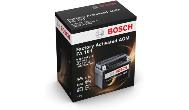 Bosch motoaku 6Ah 100A YTX7L-BS 114x71x131mm -+