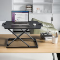 Ergo Office ER-419 Monitor Laptop Stand Desk Height Adjustable Standing Sitting Work Ultra Thin 10kg