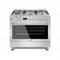 Gas-electric cooker Ravanson KWGE-K90-6 TOP CHEF