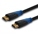 Savio CL-49 HDMI cable 5 m HDMI Type A (Standard) Black,Blue