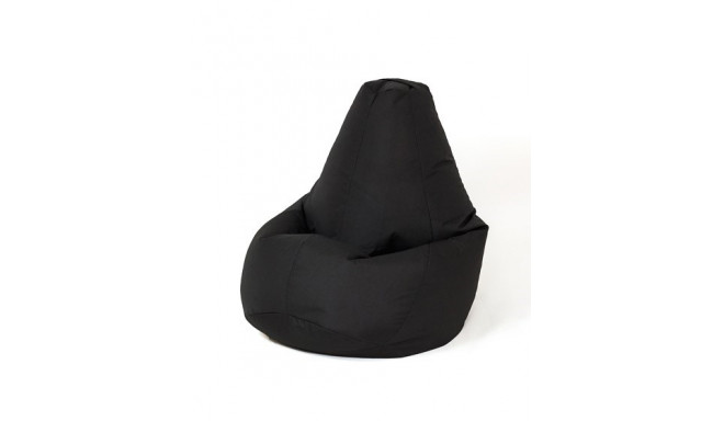 Sako bag pouffe Pear black L 105 x 80 cm