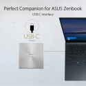 Asus ZenDrive U8M, external DVD burner (silver, USB-C interface, M-DISC)