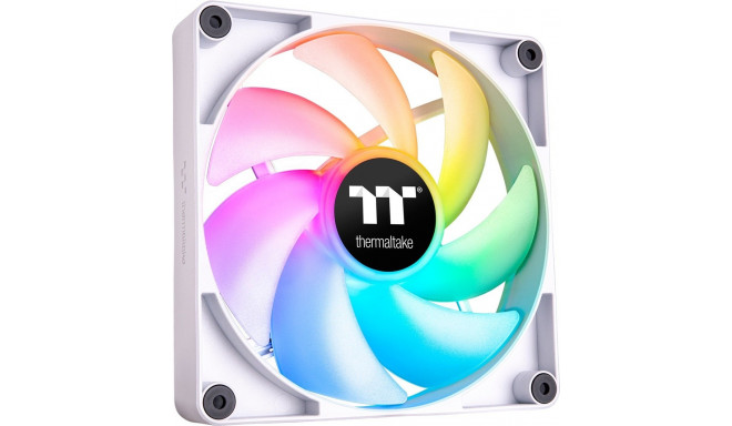 Thermaltake CT120 ARGB Sync PC Cooling Fan White, case fan (white, pack of 2, without controller)