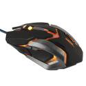 E-Blue EMS639 Aurora Gaming Mouse with Additional Buttons / LED RGB / 4000 DPI / Avago Chipset / USB