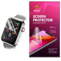 Mocco kaitsekile Full Cover 0.125mm Clear Apple Watch 38mm