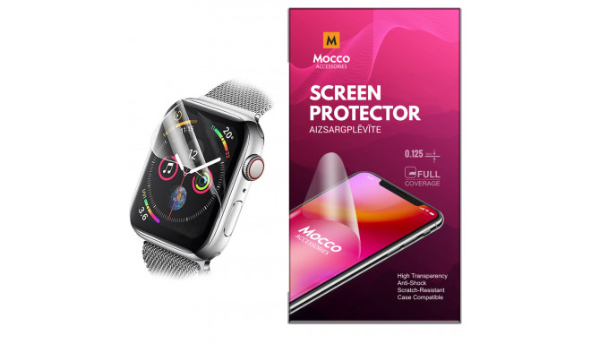 Mocco Full Coverage 0.125mm Clear Screen Protector for Apple Watch 42mm