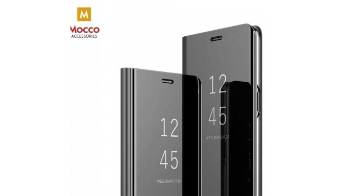 Mocco Clear View Cover Case For Samsung A205 Galaxy A20 Black