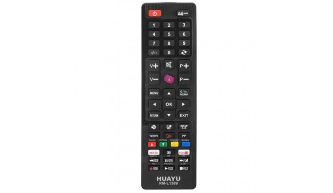 HQ LXP1389 ТВ пульт Vestel LCD/LED / RM-L1389 Smart / Netflix / Youtube / Черный