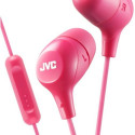 JVC HA-FX38M-P-E Marshmallow Austiņas ar Mikrofonu un vadības pulti Rozā