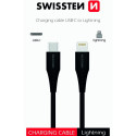 Swissten Basic Универсальный Quick Charge 3.1 USB-C на Lightning Кабель данных 0.4m