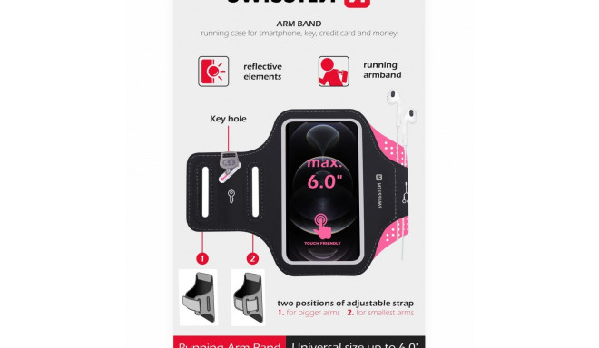 Swissten Armbag Case for phones up to 6 inches