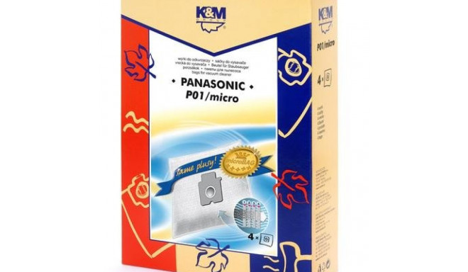 K&M Vacuum cleaner bag PANASONIC C-2E (4pcs)