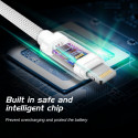 Swissten kaabel Textile Fast Charge 3A Lightning Data&Charging 2m
