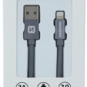 Swissten kaabel Textile Fast Charge 3A Lightning Data&Charging 2m