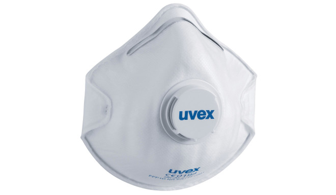 Face mask silv-Air classic 2110 FFP1, preformed mask with valve, white, 3 pcs retail pack