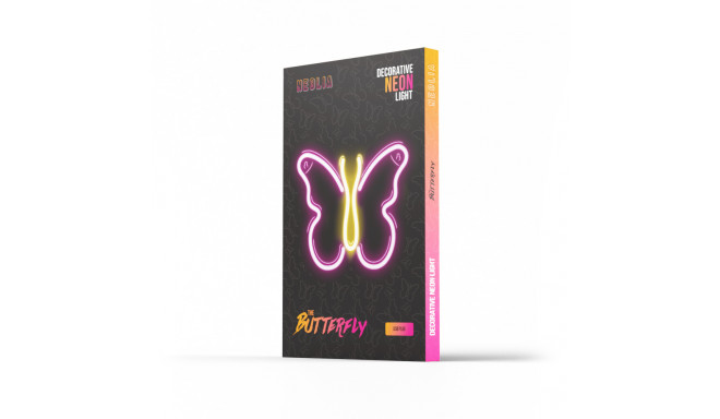 Neon LED Light BUTTERFLY pink NNE03 Neolia