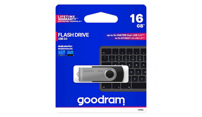 Goodram pendrive 16GB USB 3.0 Twister black