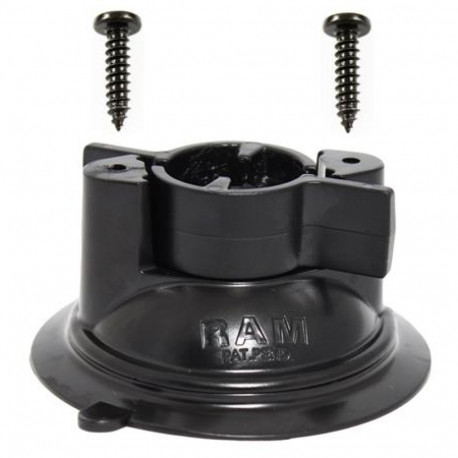 RAM UNPKD 3.3" DIA. SUCT CUP W/TWIST LCK