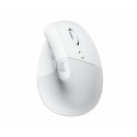 Wireless ergonomic mouse Logitech Lift, White