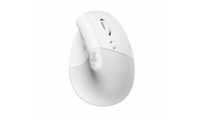 Logitech LIFT Wireless Mouse, RF Wireless + Bluetooth, 4000 DPI, Off-white