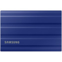 SAMSUNG T7 Shield Ext SSD 2000 GB USB-C blue 1050/1000 MB/s 3 yrs, included USB Type C-to-C and Type
