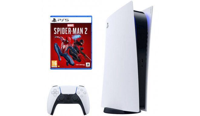 CFI-1216A Sony PS5 PlayStation 5 Blu-ray Edition Console, White ...