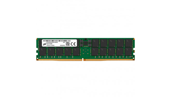 Micron DDR5 RDIMM 64GB 2Rx4 4800 CL40 (16Gbit) (Single Pack)