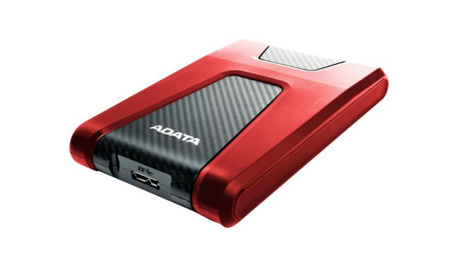 ADATA HD650 1TB external HDD drive Black and red (AHD650-1TU3-CRD)