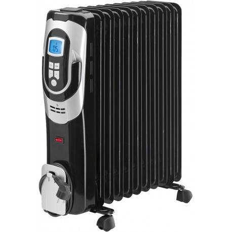 VOLTENO OIL RADIATOR 9-RIB 2000W LCD BLACK
